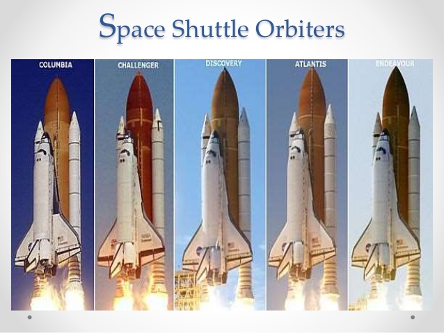 space shuttle orbiter names
